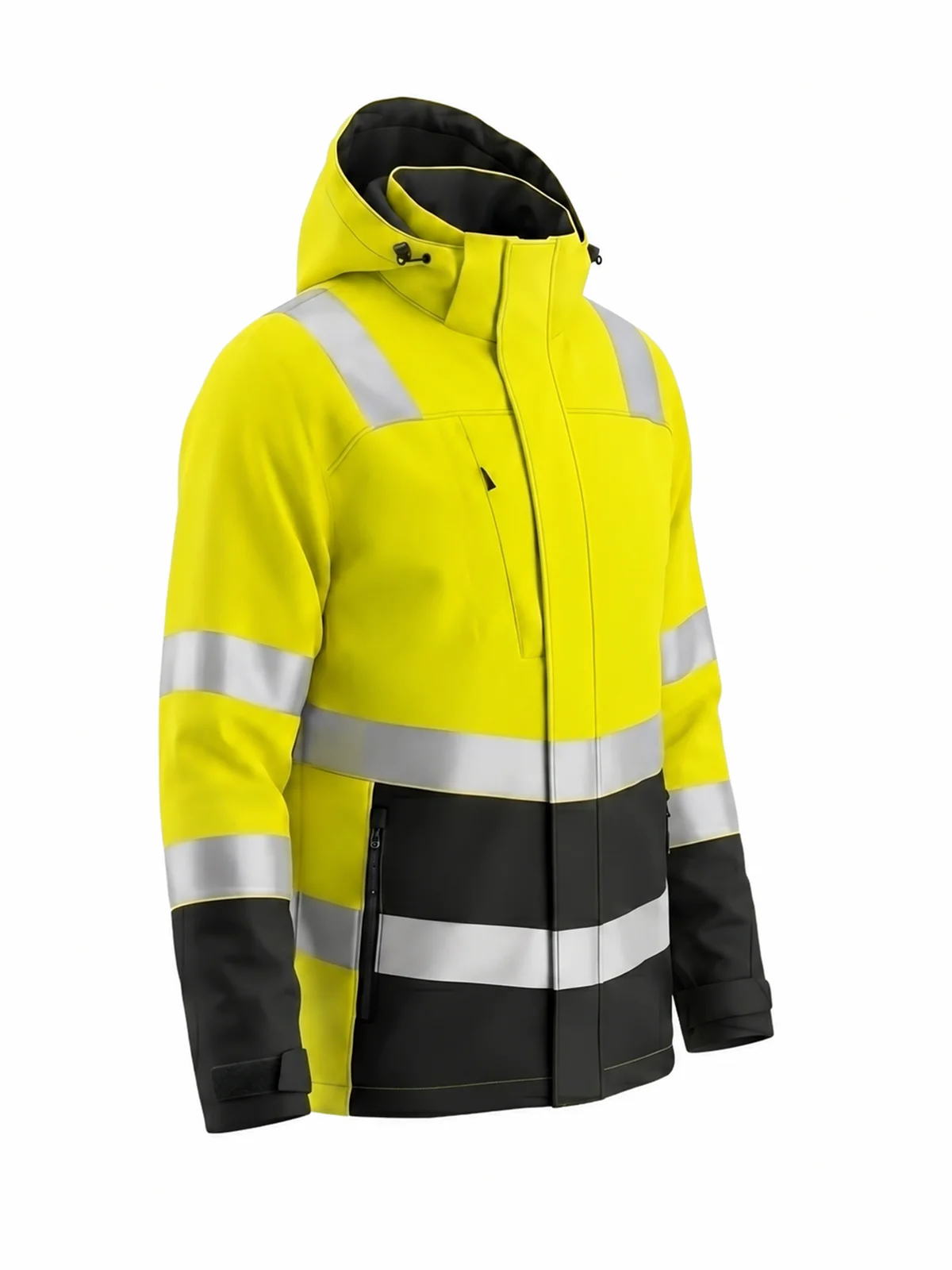 Prijelazna jakna 3 u 1 LIMAPLUS Hi-Vis Class 3 s SORONA – pogled 2