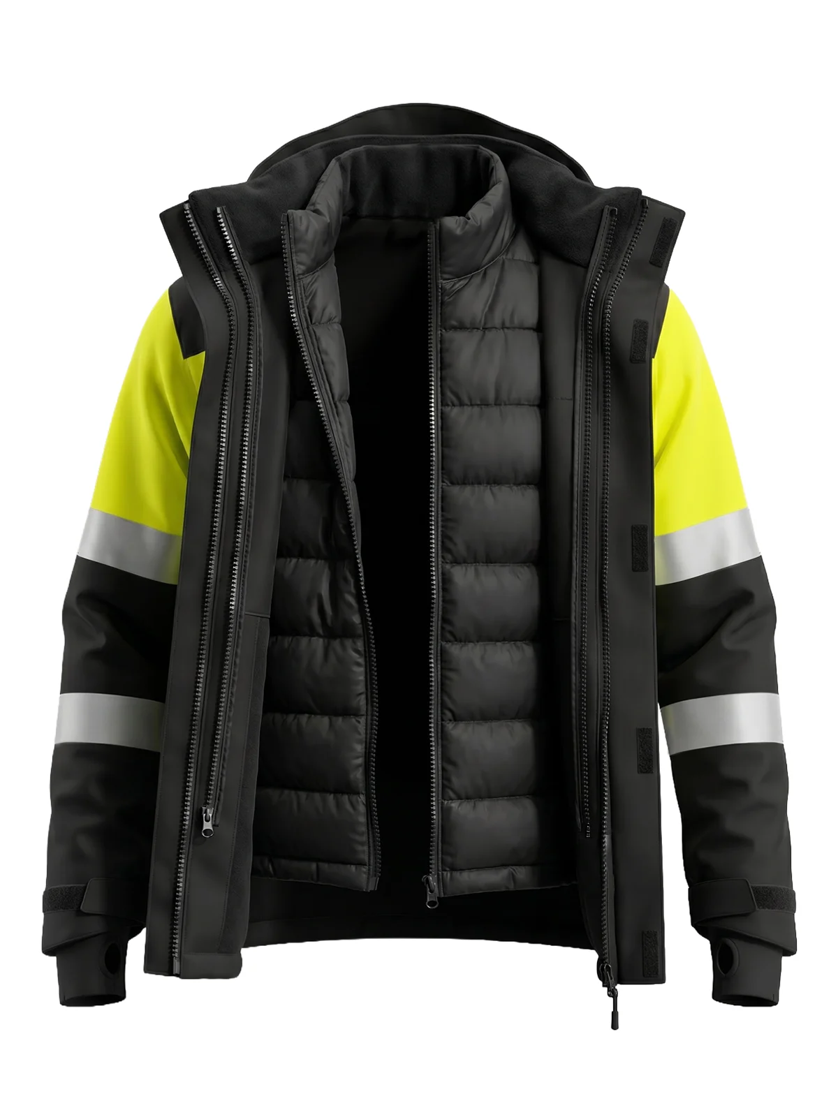 Zimska jakna LIMAPLUS Hi-Vis Class 1 s SORONA – pogled 2
