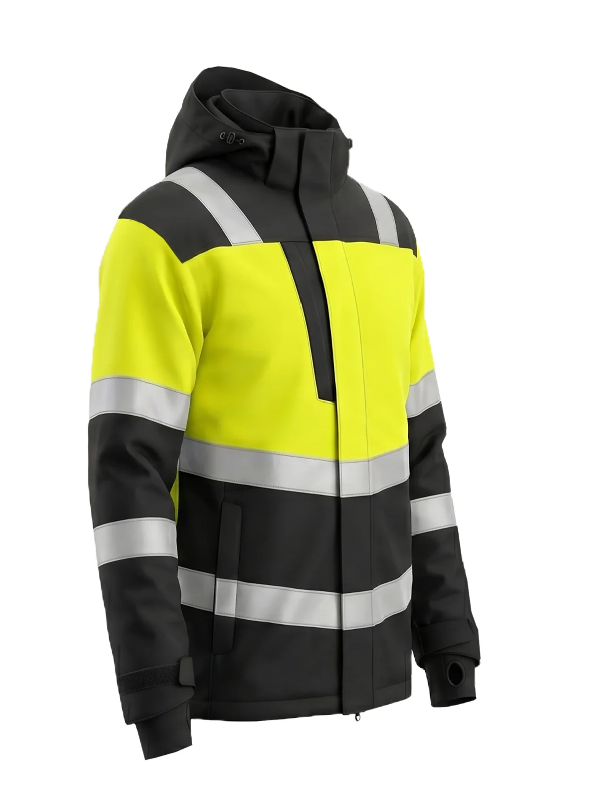 Zimska jakna LIMAPLUS Hi-Vis Class 1 s SORONA – pogled 3