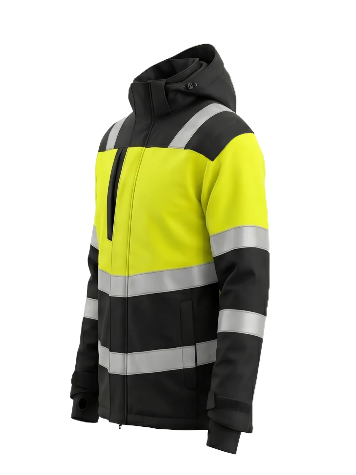 Zimska jakna LIMAPLUS Hi-Vis Class 1 s SORONA – pogled 4