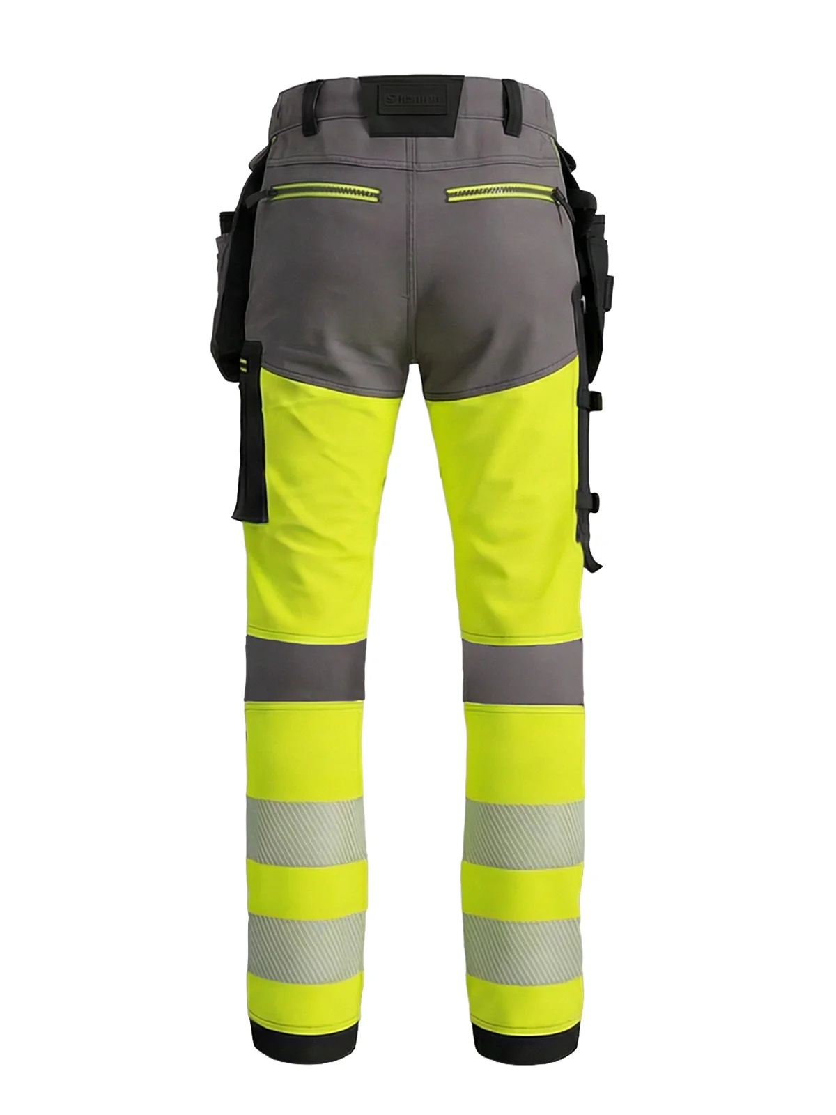 Rastezljive hlače 4-way stretch TENSION PRO Hi-vis Class 1 – pogled 8