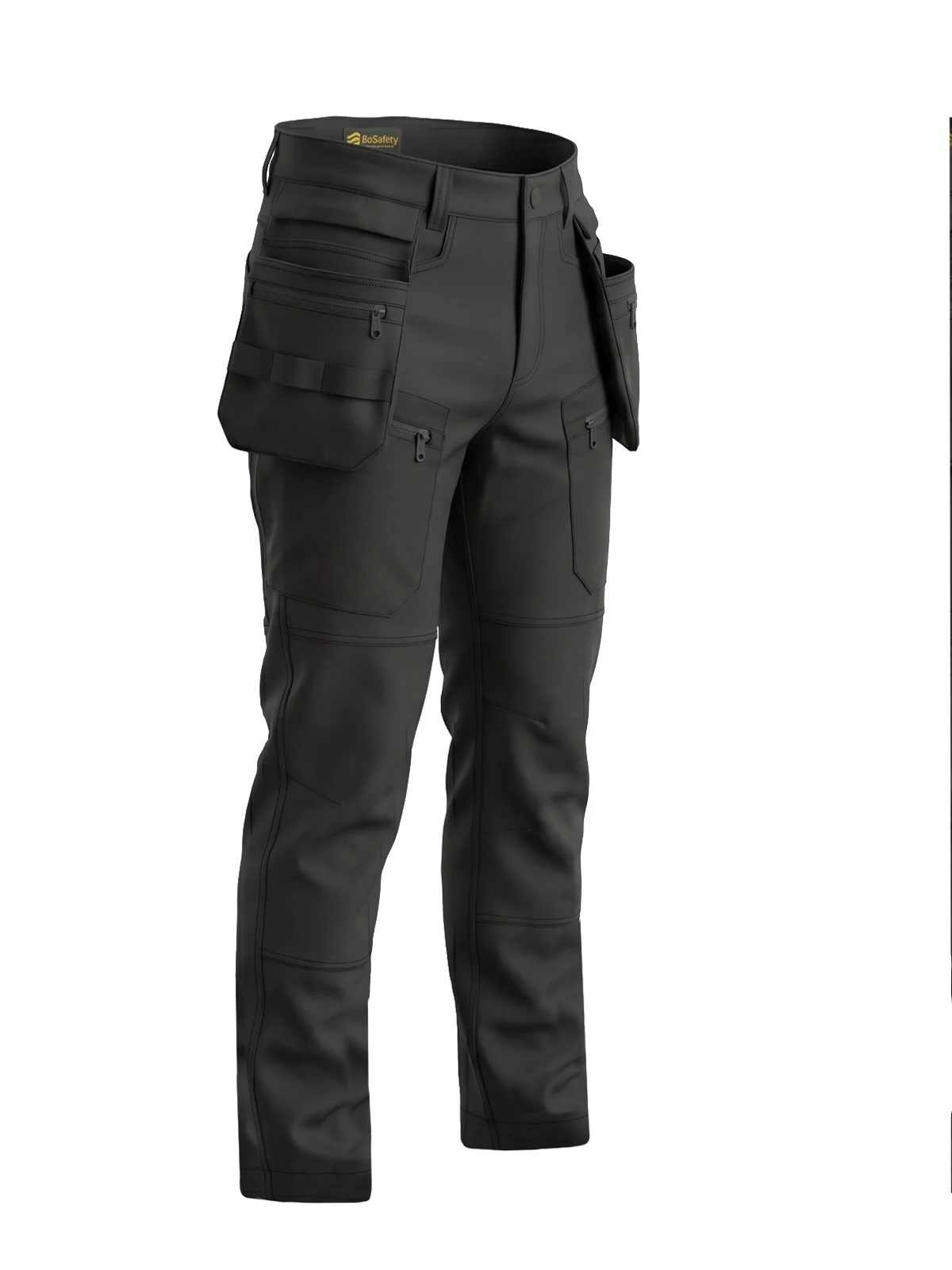 Zimske softshell hlače CARGOPLUS – pogled 2