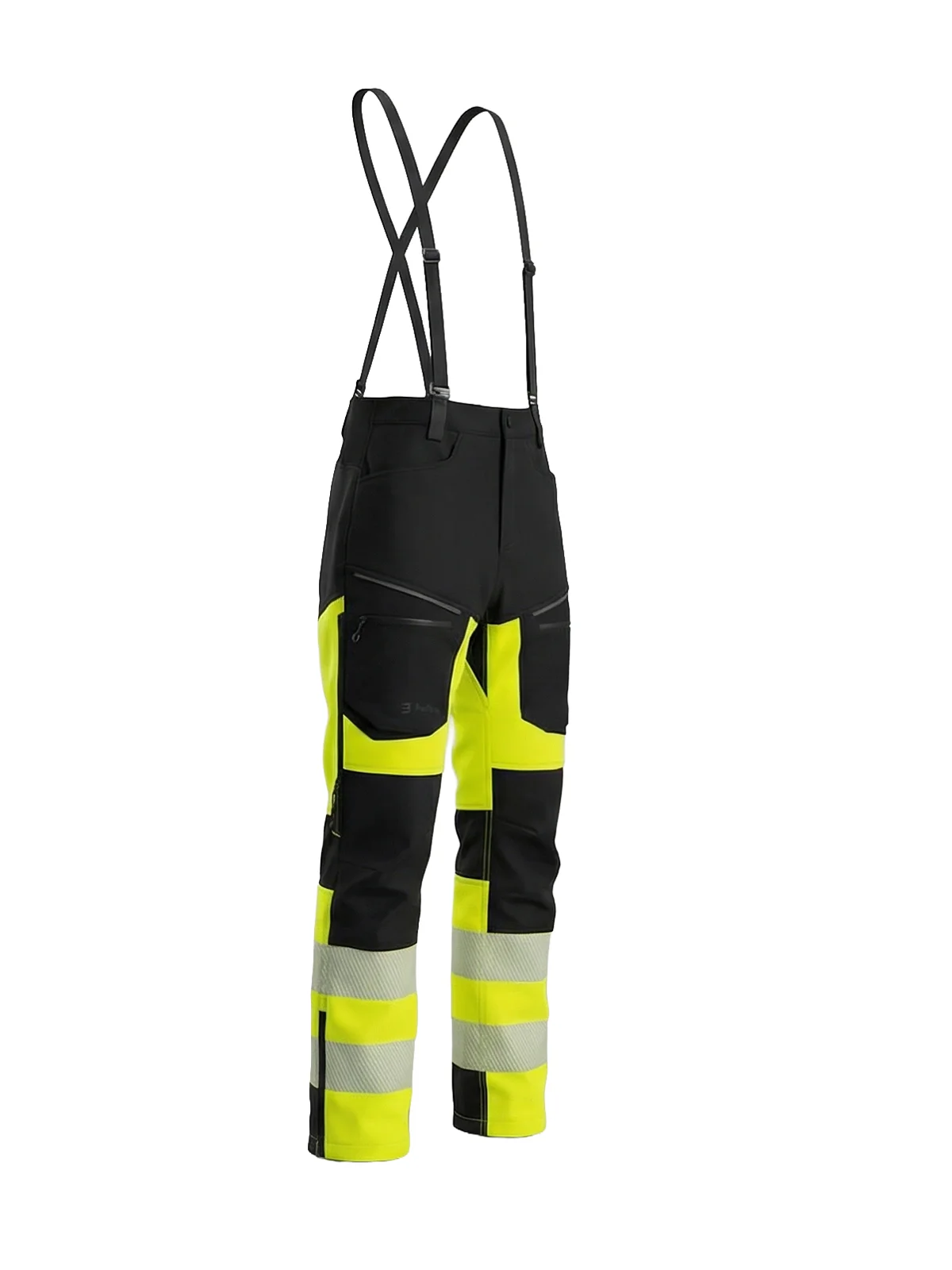 Zimske softshell hlače LANDO Hi-vis Class 1 – pogled 2
