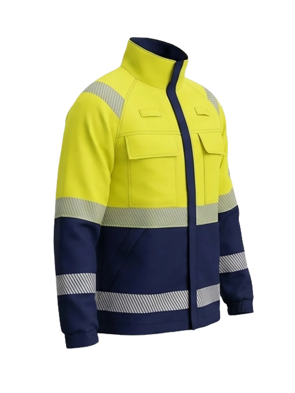 Antistatička jakna MULTISAFE III cat. Hi-vis Class 2 – pogled 2