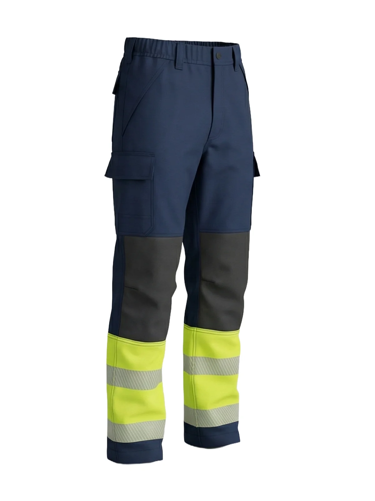 Antistatičke hlače MULTISAFE III cat. Hi-vis Class 1 – pogled 3