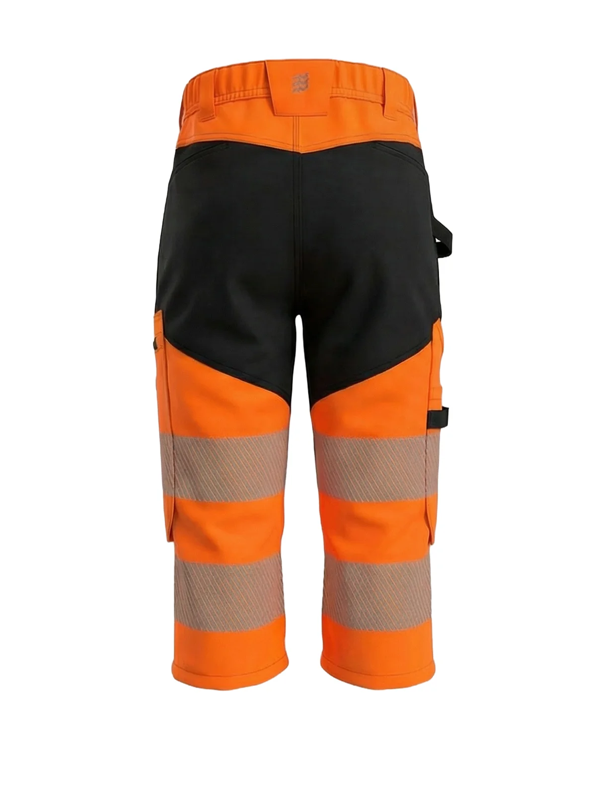Tričetvrtinske hlače s elastičnim detaljima MASHUP Hi-vis Class 1 – pogled 6