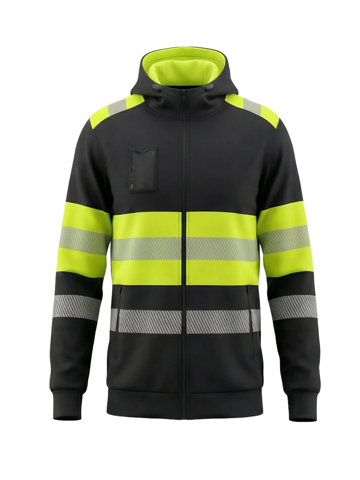 Dukserica s kapuljačom DELAVER Hi-vis Class 1