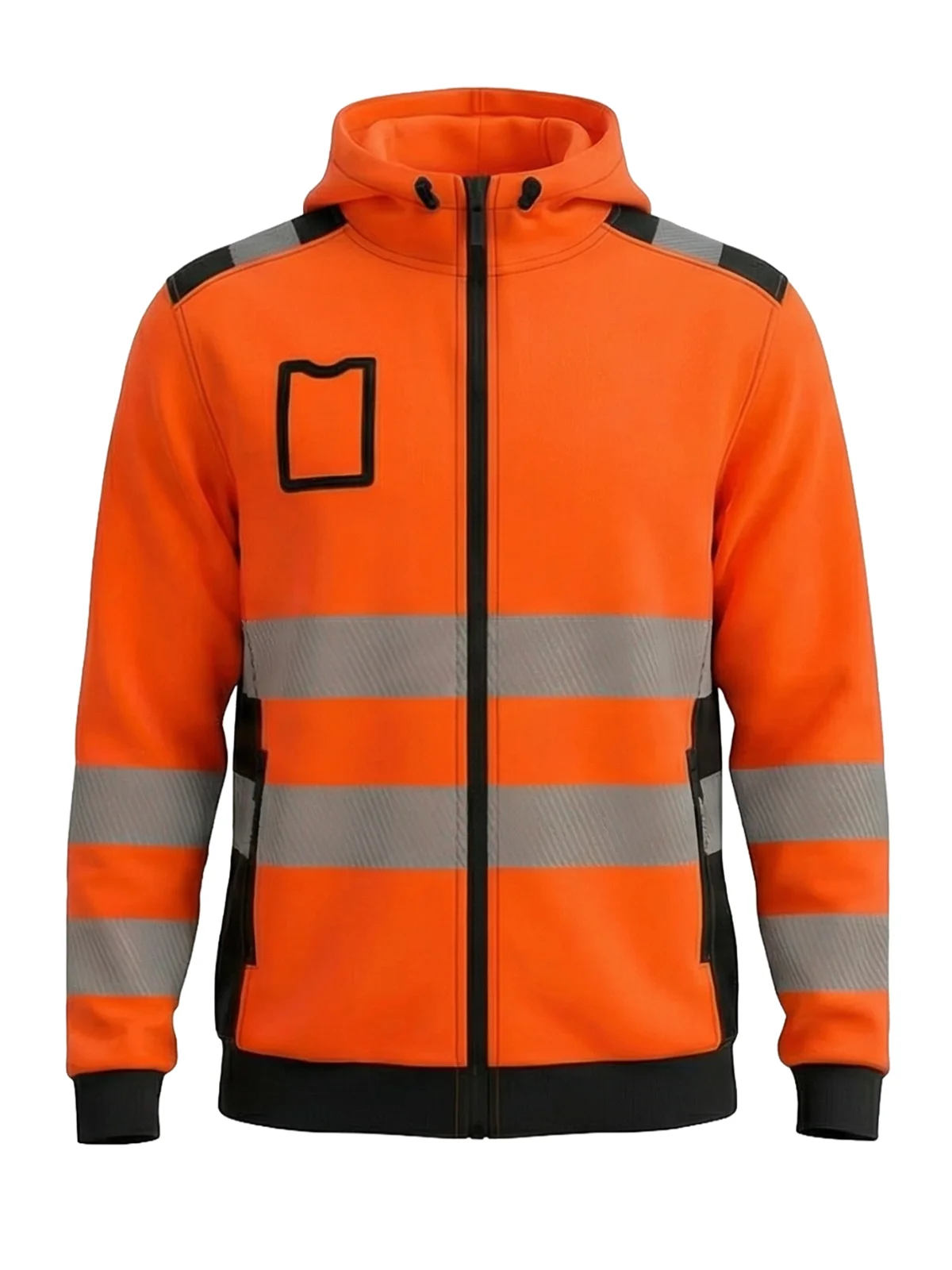 Dukserica s kapuljačom DELAVER Hi-vis Class 3 – pogled 5