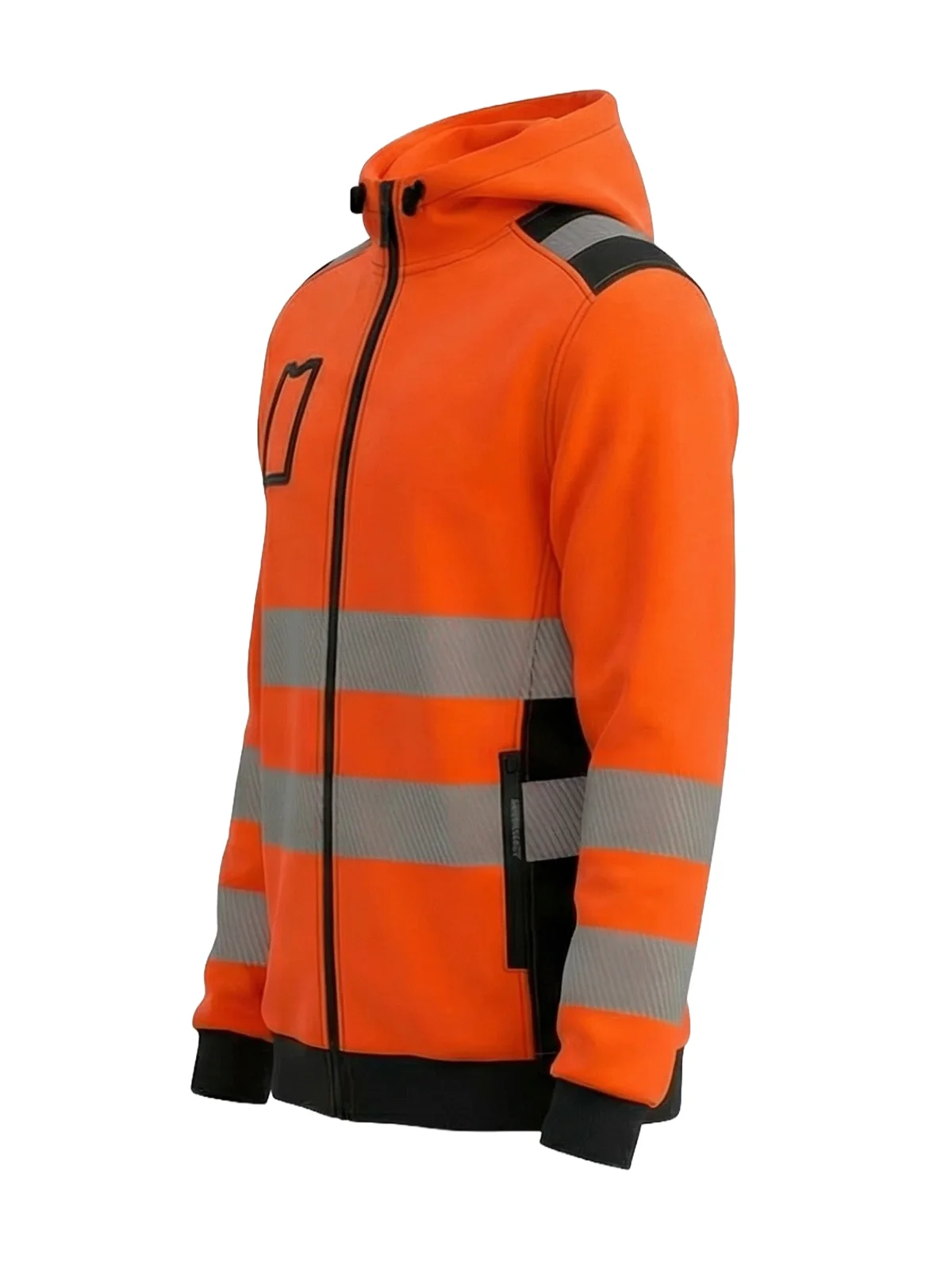 Dukserica s kapuljačom DELAVER Hi-vis Class 3 – pogled 7