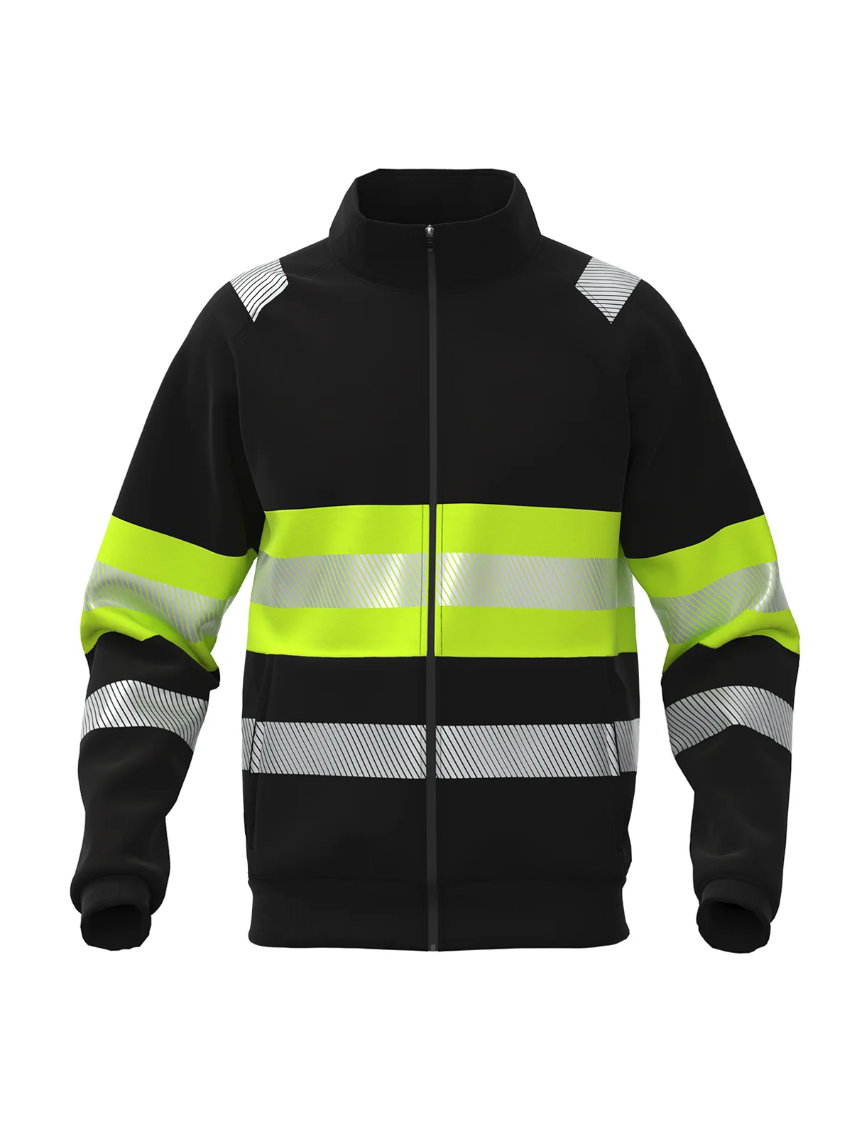 Dukserica s patentnim zatvaračem Fenix Hi-vis Class 1