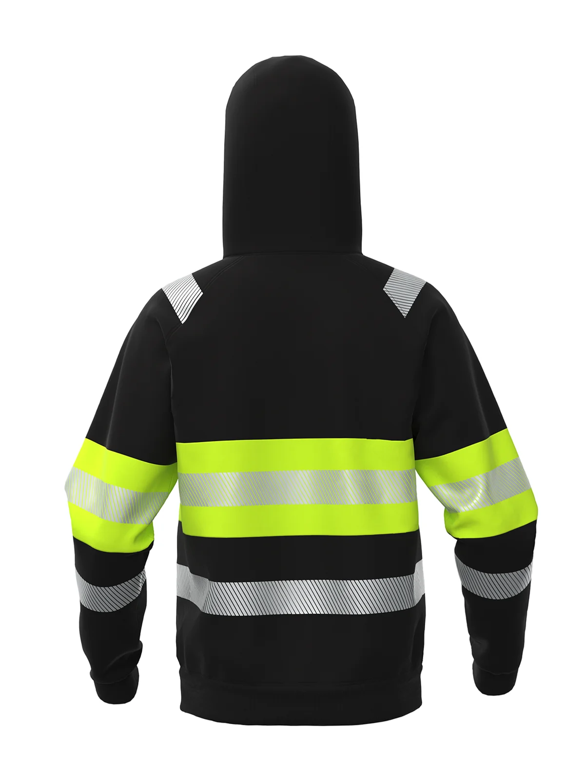 Dukserica s kapuljačom FenixPlus Hi-vis Class 1 – pogled 4