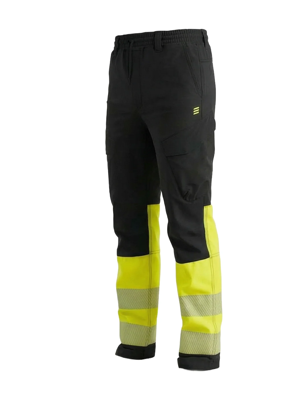 Rastezljive hlače 4-way stretch COMFORT Hi-vis Class 1 – pogled 3
