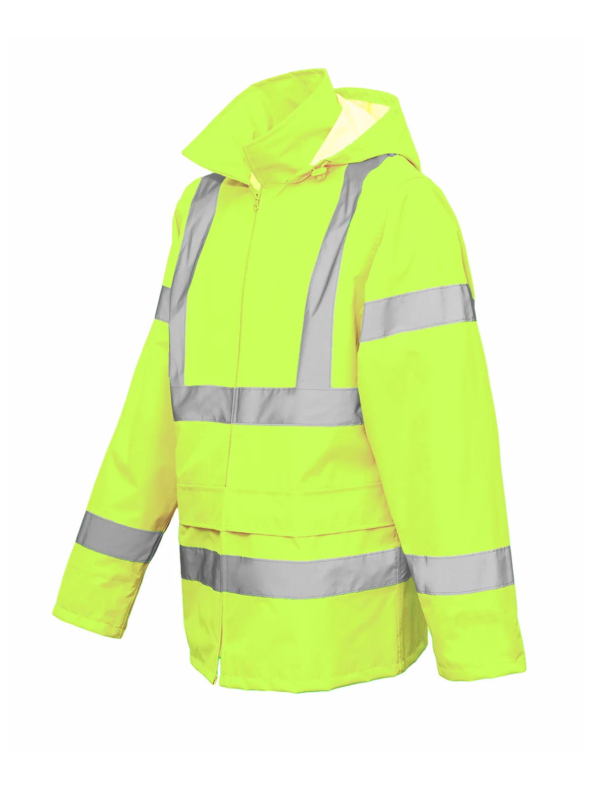 Kišna jakna Hi-vis Class 3 – pogled 2