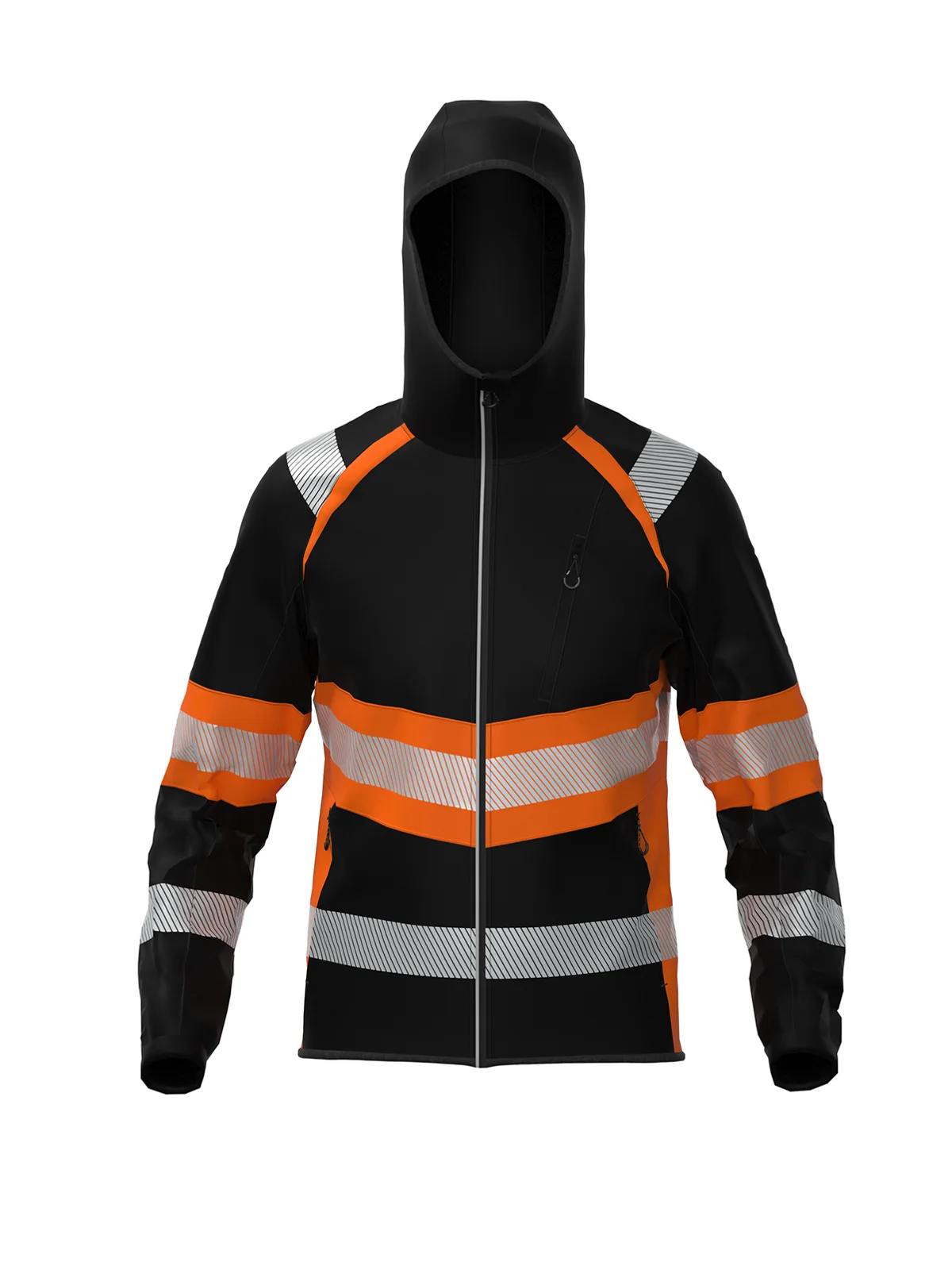Softshell jakna TOPEK Hi-vis Class 1 – pogled 5