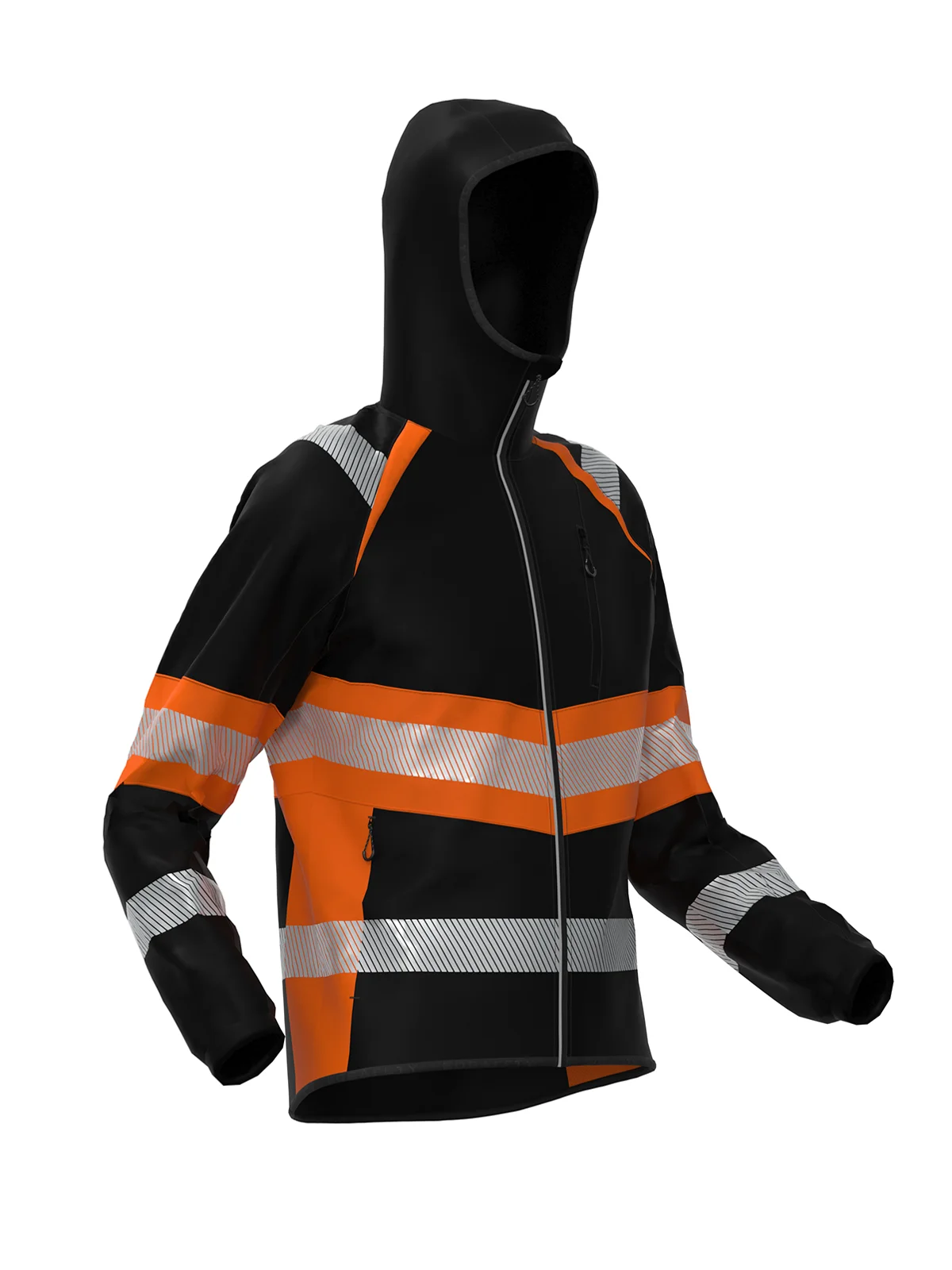 Softshell jakna TOPEK Hi-vis Class 1 – pogled 6