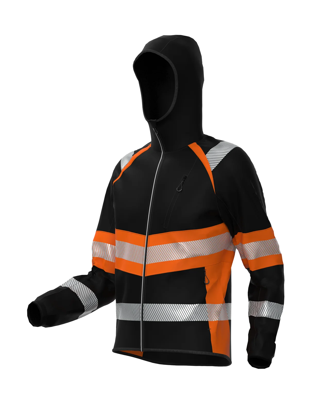 Softshell jakna TOPEK Hi-vis Class 1 – pogled 7