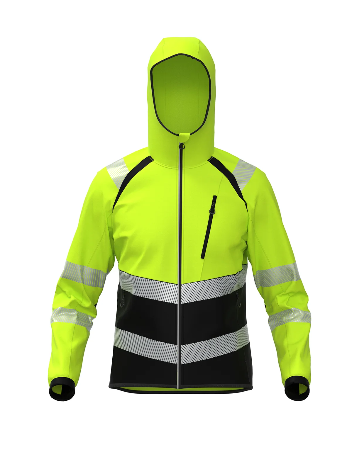 Softshell jakna TOPEK Hi-vis Class 2