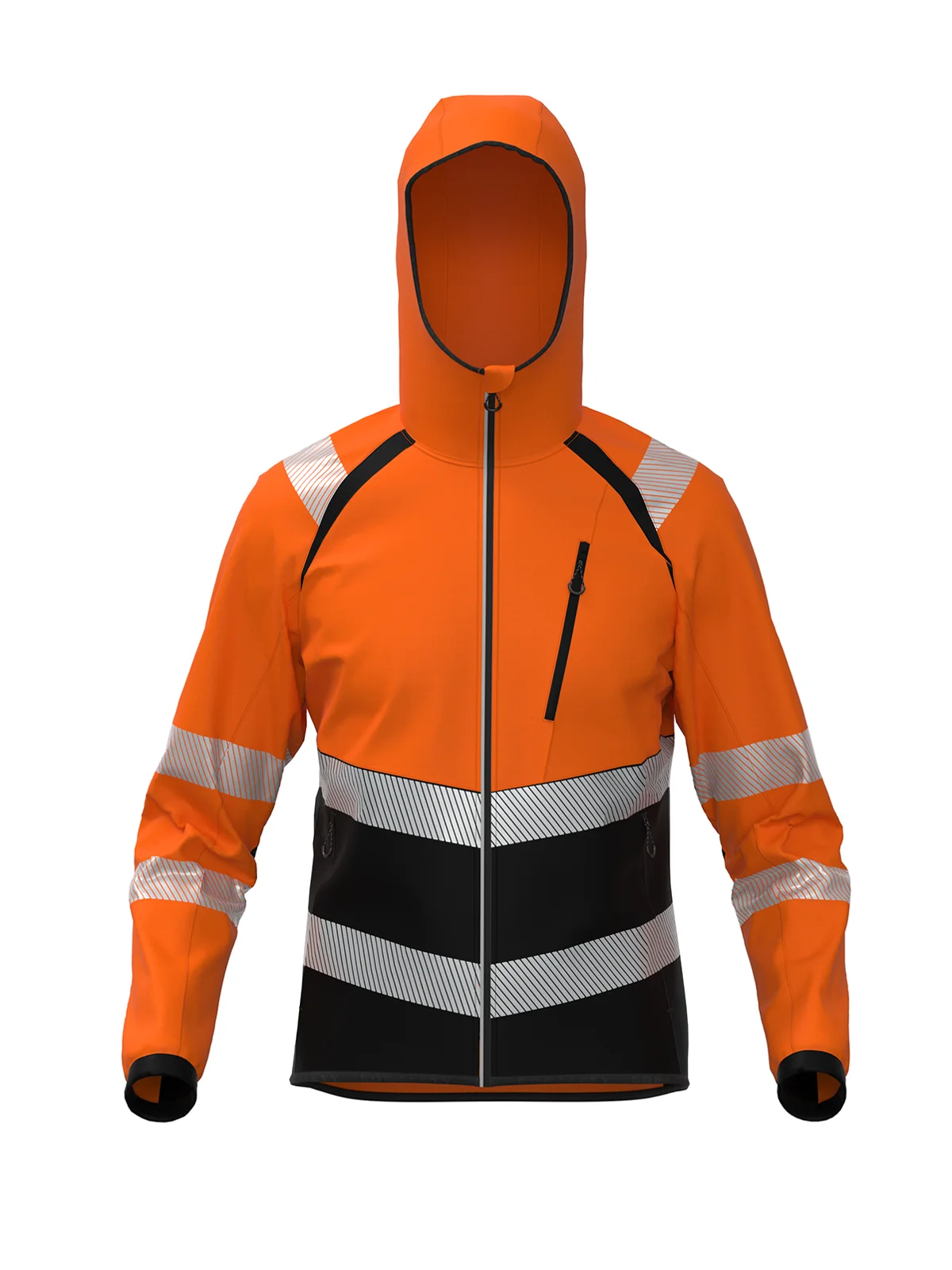 Softshell jakna TOPEK Hi-vis Class 2 – pogled 5