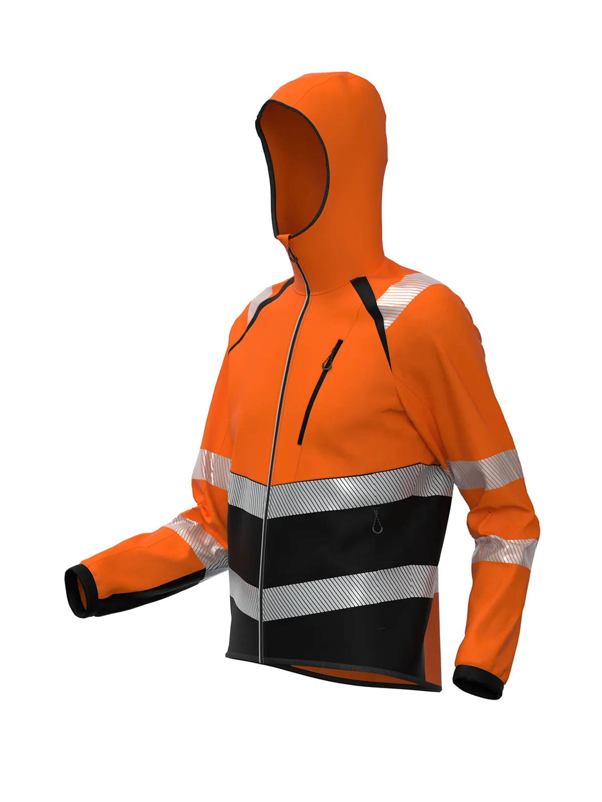 Softshell jakna TOPEK Hi-vis Class 2 – pogled 7