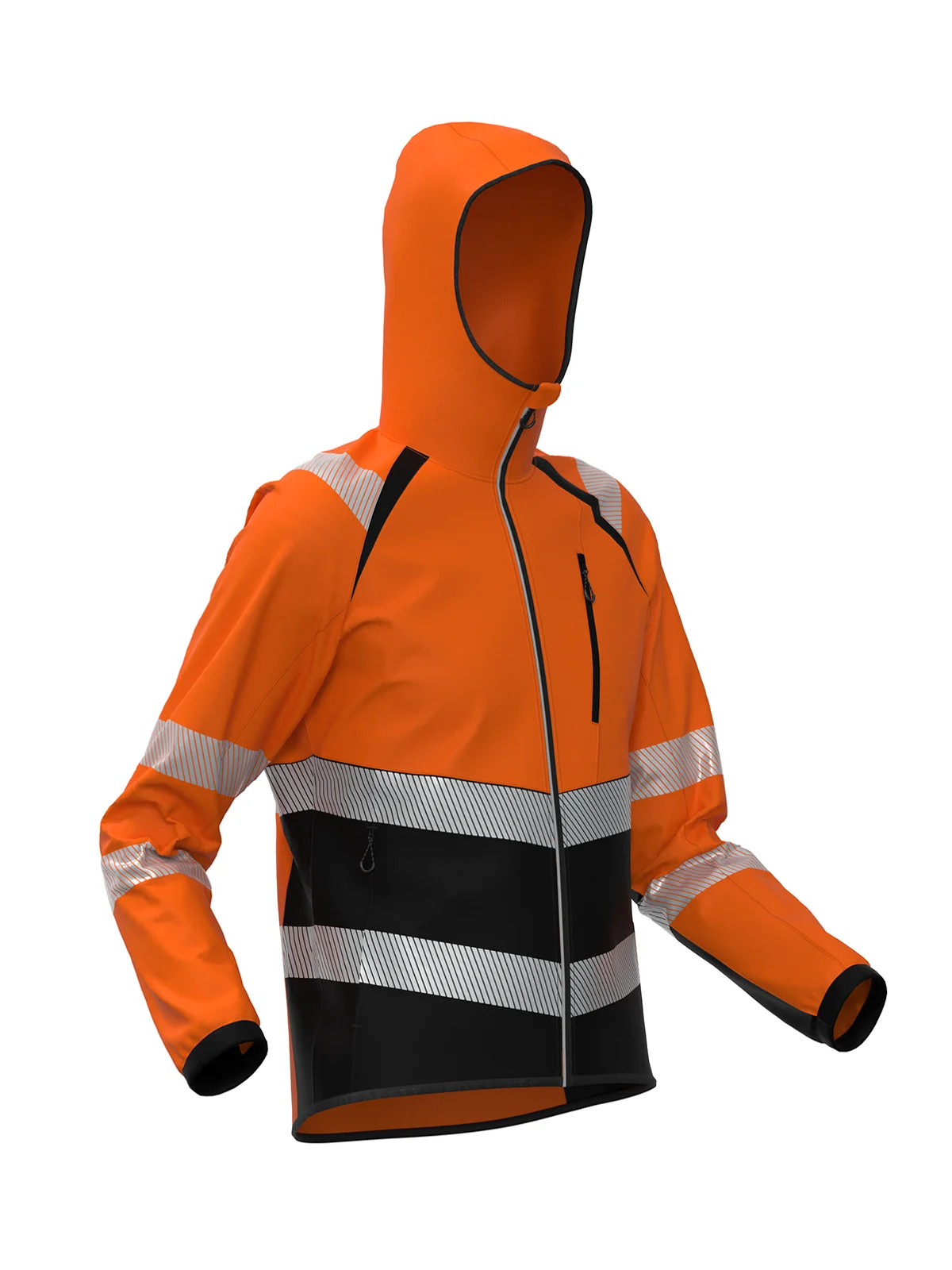Softshell jakna TOPEK Hi-vis Class 2 – pogled 8