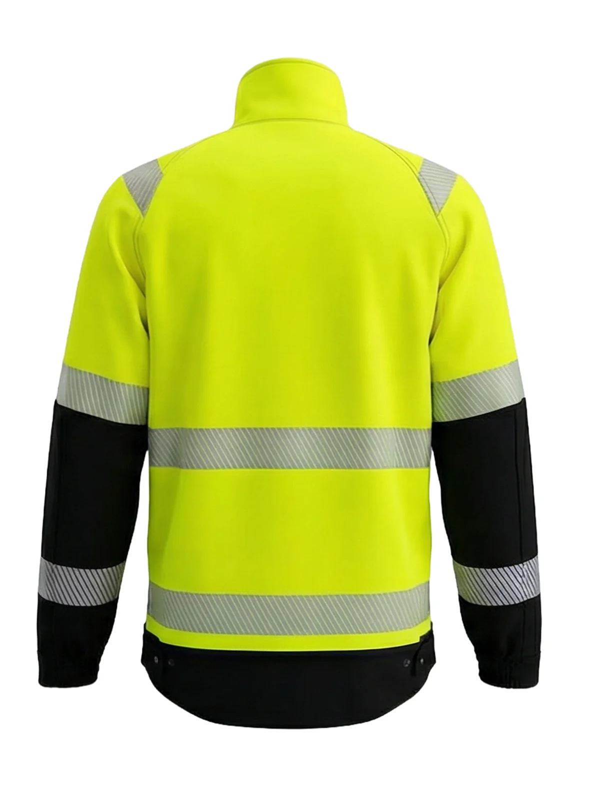 Rastezljiva jakna s pamukom COMBO Hi-vis Class 2 – pogled 4