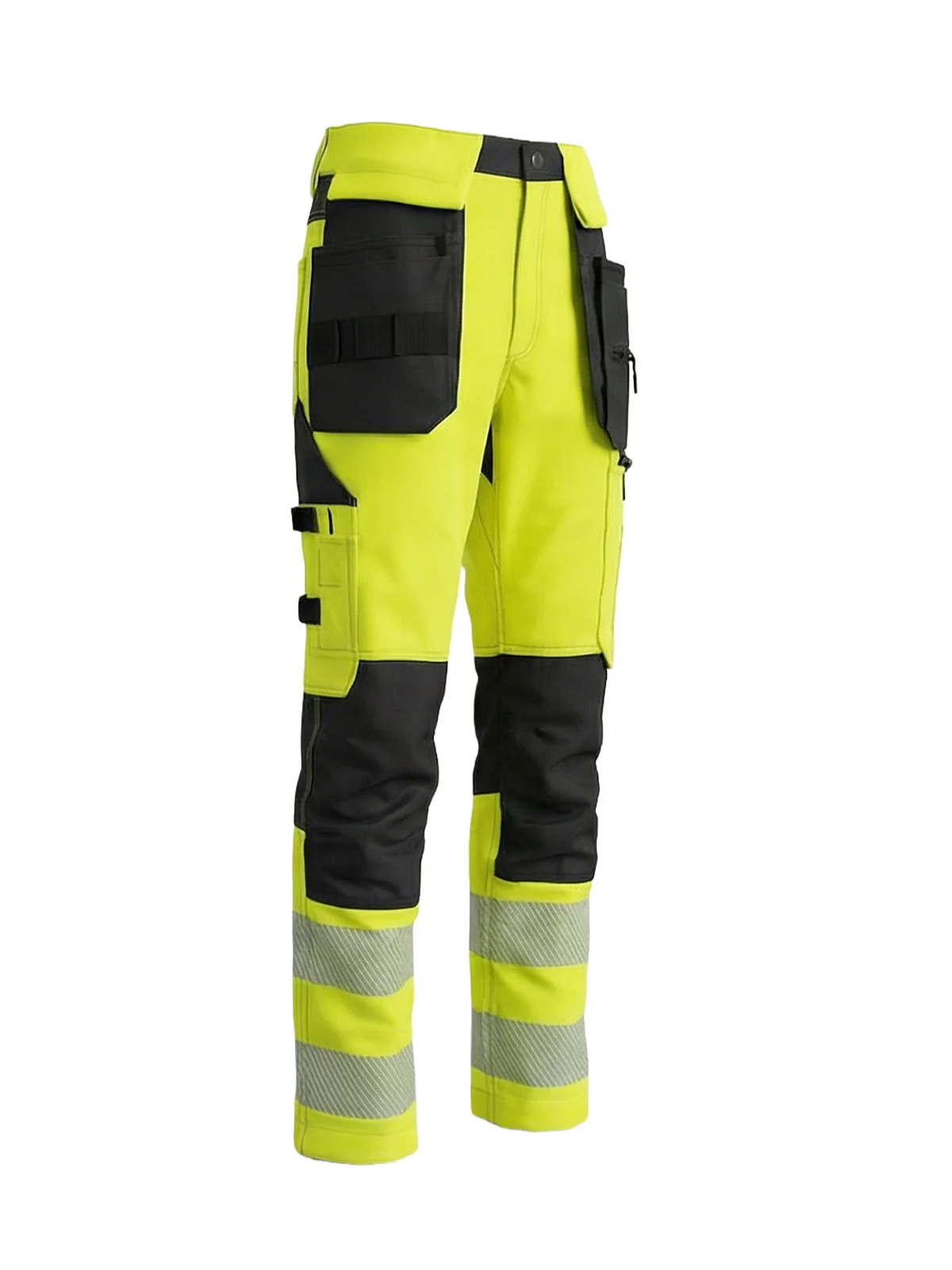 Hlače s elastičnim detaljima MASHUP PLUS Hi-vis Class 2 – pogled 2
