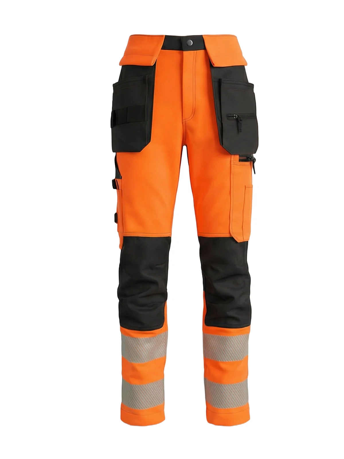 Hlače s elastičnim detaljima MASHUP PLUS Hi-vis Class 2 – pogled 4